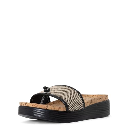 Image of Donald Pliner Women's Farrah Slide Sandals, Women's Summer Sandals, 1,25 inch Slip-On Sandals for Women