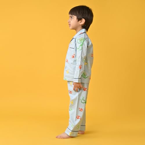 Image of Jam & Sugar Boys Cotton Printed Night Suit Set