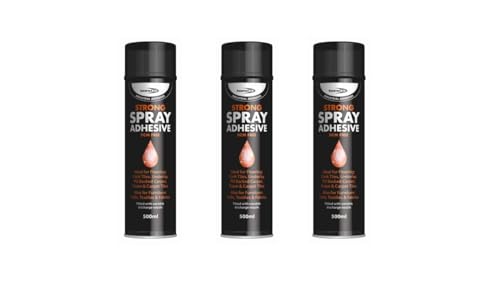 Bond It Contact Adhesive Spray - 500ml, Set of 3 Tins
