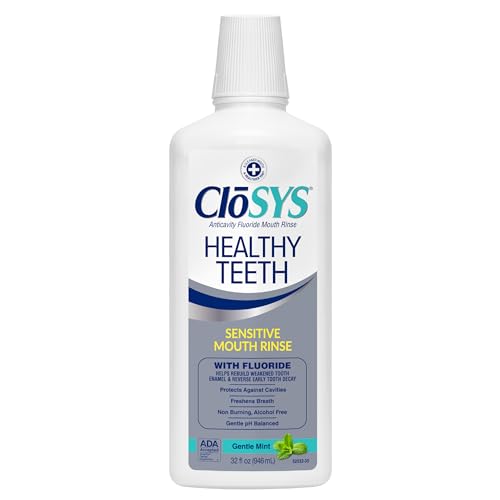 CloSYS Silver Healthy Teeth Anti-Cavity Oral...