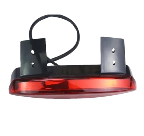 Feu stop arrière finition rouge look custom pour Sportster 883