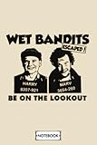  Wet Bandits Escaped G90330 Notebook: Diary, 6x9 120 Pages, Planner, Journal, Matte Finish Cover, Lined College Ruled Paper