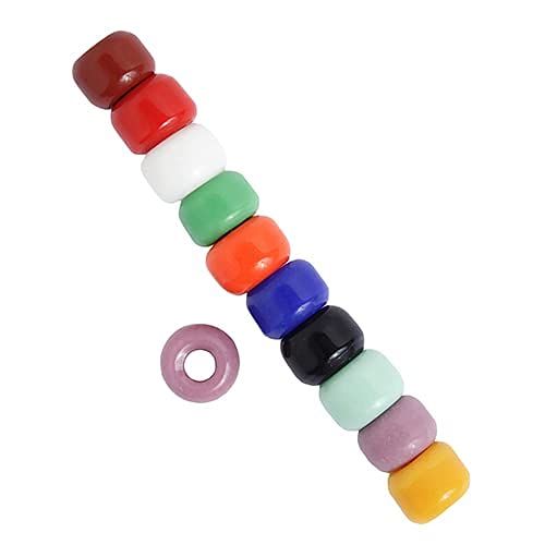 Czech Glass Rainbow Mix of 9mm Crow Beads 300 Pieces DIY Jewelry Making Pony Beads