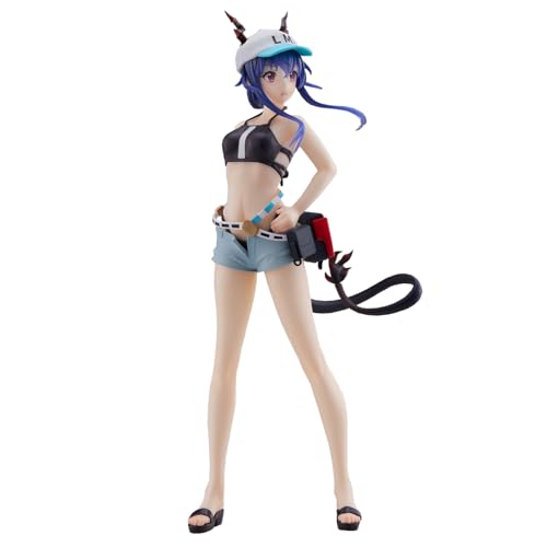 Image of Zhongkaihua Arknights Chen Figure - 19cm Swimsuit Style Figurine Anime PVC Model Statue Computer Desk Decoration Birthday Gift