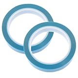 FUNOMOCYA 2 Rollen PET Klebeband 18cm X 50m – Geräuschloses...