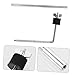 ifundom Cymbal Boom Arm Extension Bracket Heavy Duty Holder for Splash Crash Effects Cymbals Easy Installation Drum Set Accessory for Musicians