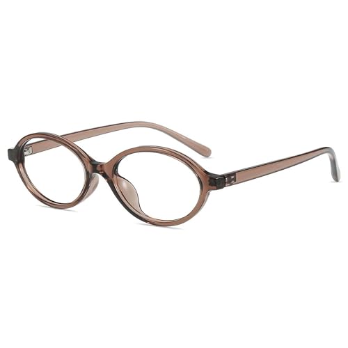 Image of Firmoo Oval Blue Light Blocking Glasses Reduce Eye Strain Computer Gaming Eyeglasses Bluelight Glasses for Woman /Men, DS52040