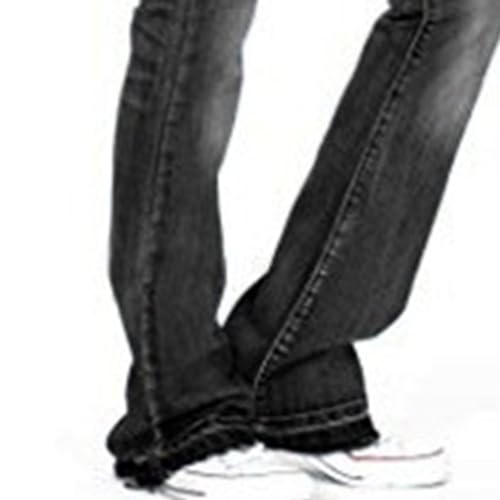 Women's Slim Fit Stretch Comfort Tapered Jeans Vintage Low Rise Casual Denim Pants Solid Outdoor Jeans Trouser3