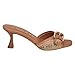 Guess Women's Dista2 Heeled Sandal, Beige/Brown 210, 8