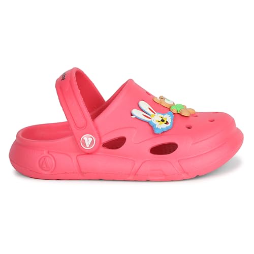 Image of Aqualite Kids Clog Shoes for Boys & Girls /Outdoor Sandals Clogs for Kids, Slingback Clog Shoes, Stylish Clogs for Kids