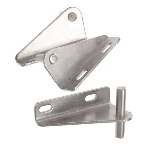SMASOLO 3 Piezas Bisagras Inoxidable para Puerta de Congelador Comercial Compatibles con Congeladores Horizontales y Verticales Diseño Duradero para Apertura y