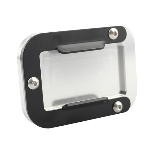 Fit For INTERCEPTOR 650 2018-2023 CONTINENTAL GT 650 GT650 2019-2023 Side Stand Enlarge Kickstand Sidestand Foot Enlarger Pad (Silver)