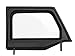 Bestop - 5173217 Twill Upper Doors (51732-17) for Jeep Wrangler JK-Front