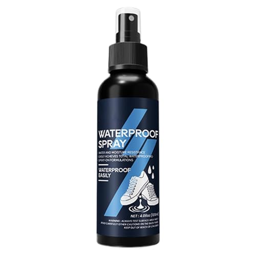 Protector en aerosol para zapatos,Spray impermeabilizante para zapatillas,Spray impermeable para zapatos contra la lluvia y las manchas de 120 ml - Escudo de agua de tela, spray impermeabilizante para