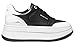 Michael Kors Women's Hayes Lace Up Sneaker, Black/Opticwht, 9