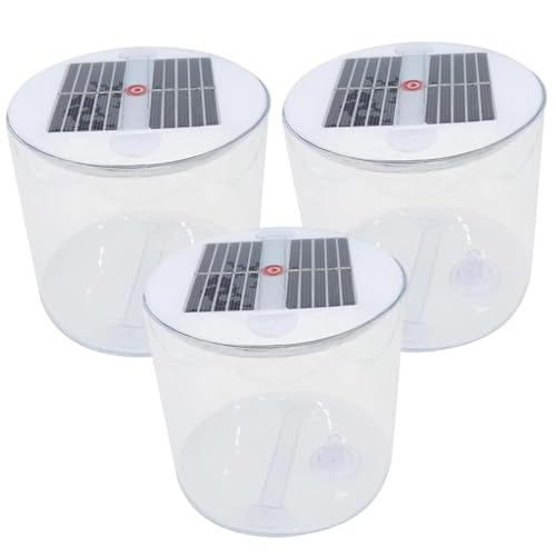 Lumière pliable portable et lanterne solaire gonflable étanche pour voyage et camping