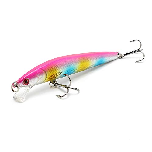 5Pcs Appâts Artificiels, Leurres Pêche Topwater, Leurres Pêche Minnow
