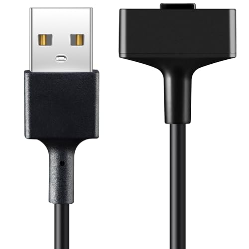 QHBAMD Charger Cable Compatible for Fitbit Ionic Smart Watch, USB A Replacement Charging Cable Cord Accessories 3.3ft
