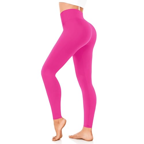 FuelMeFoot Leggings Damen High Waist Blickdicht Leggins mit Bauchkontrolle...