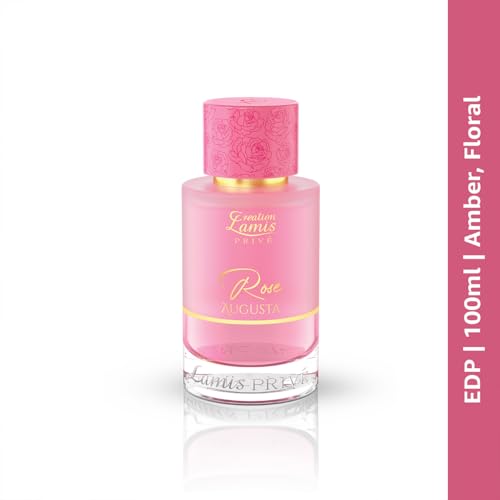 Image of Creation Lamis Prive Rose Augusta | Amber & Floral Long Lasting Unisex Fragrance|Eau de Parfum - 100ML