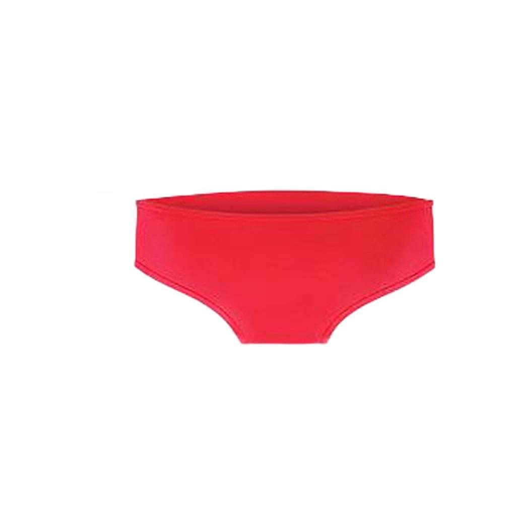 Women Bikini Swim Trunks Silicone Underwear Summer Bottom Beach Pants Red-image-41