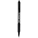 BIC Soft Feel Black Retractable Ballpoint Pens, Medium Point (1.0mm), 36-Count Pack, Black Pens With Soft-Touch Comfort Grip