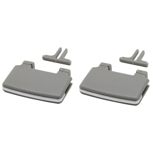 Grille de ventilation arrière pour Mercedes W164 ML GL, curseurs renforcés anti-blocage gris x2