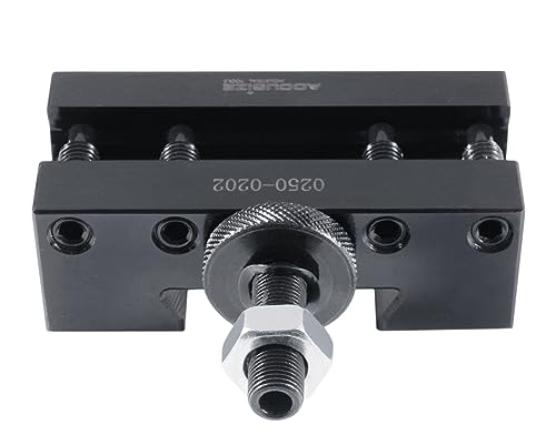 Image of Accusize Industrial Tools Style Bxa Boring, Turning and Facing Holder, for 5 /8'' Turning Tools, Quick Change Tool Holder, Style 2, 0250-0202