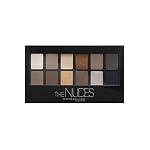 Maybelline New York Lidschatten Palette, The Nudes Palette, 12 Farben