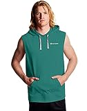 Champion Men's Middleweight Sleeveless Hoodie, Off The Grid Green, X-Large