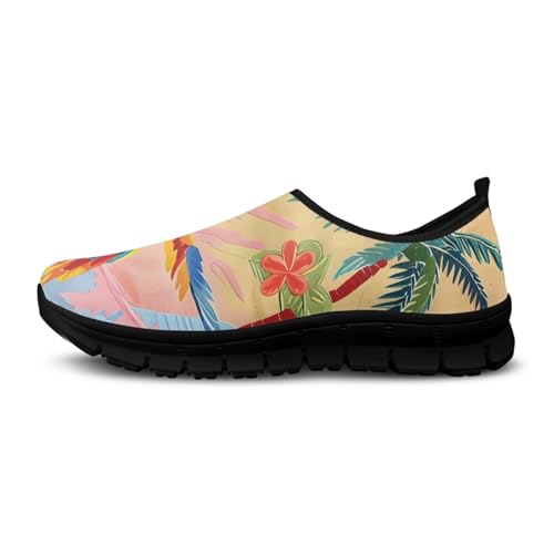 Image of Women's Loafers Slip On Slip Shoe Casual Walking Shoes Non Slip Work Shoes Mesh Athletic Sneakers