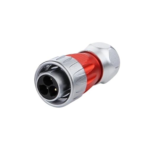Connecteur circulaire M24 mâle à 3 broches IP67 pour câble alimentation extérieur