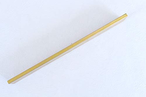 1/8" X 2" C360 Brass Flat Bar 12" Long Solid .125" Plate Mill Stock Solid Brass #TOP2