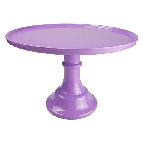 Purple Cake Stand. 12In Round wedding cake stand Melamine Dessert cup