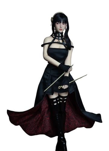 【JEEASS】JKTOYS 1/6 フィギュア 夜刃のプリンセス ヘッド 服セットアクションフィギュア K-015 素体なし