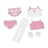 Emily Rose 18 Inch Doll Clothes | Mix & Match 6-Piece Basic Underwear Set, Includes 2 Bottoms, 2...