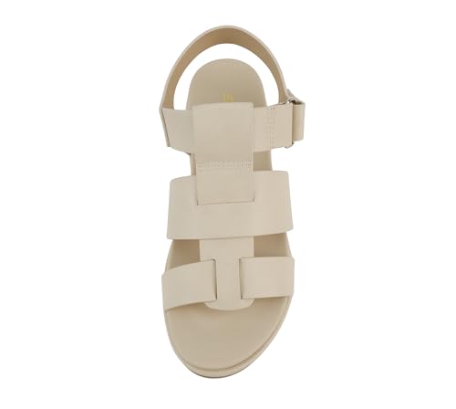 Image of Soda inchAmenda inch ~ Women Round Toe Fisherman Platform Low Heel Wedge Sandal with Adjustable Ankle Strap