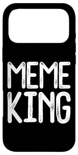 Meme King Funny Troll Video Gamer Gear For Meme King Gamers �X�}�z�P�[�X iPhone 17 Pro Max �p