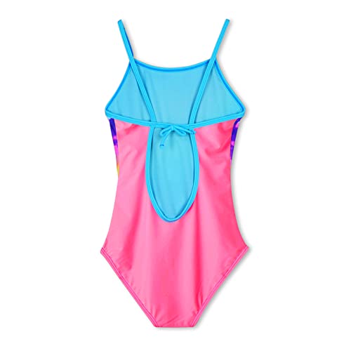 Girls One Piece Swimsuit Sport Tie Dye Backless Swimwear Bathing Suit for Kid2