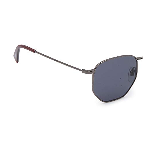 Image of Levi's Men Hexagonal Non-Polarized Sunglasses
