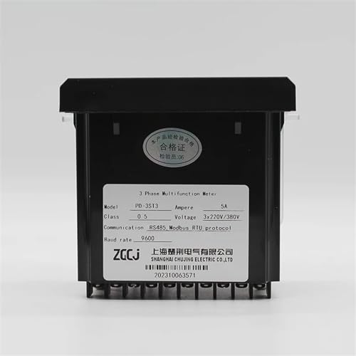 Compteur électrique triphasé Var et kWh avec protocole de communication RS485 - 4