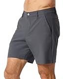 INTO THE AM Charcoal Men's Daily Shorts 7
