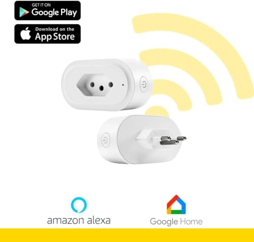 Tomada Inteligente 16a Smart Wifi Compatível Com Google Home Alexa Automação Premium GAXMARK