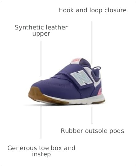Image of New Balance Baby Boys' 574 New-b Hook-and-Loop Sneakers