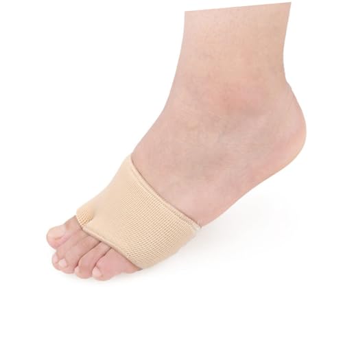 COLLBATH 1 Pair Bunion Straightener Bunion Splint Toes Separator Forefoot Cushion Big Toe Brace Forefoot Straightener Sleeve Half Bunion Sleeve Feet Pads for Heels Big Toe Straightener