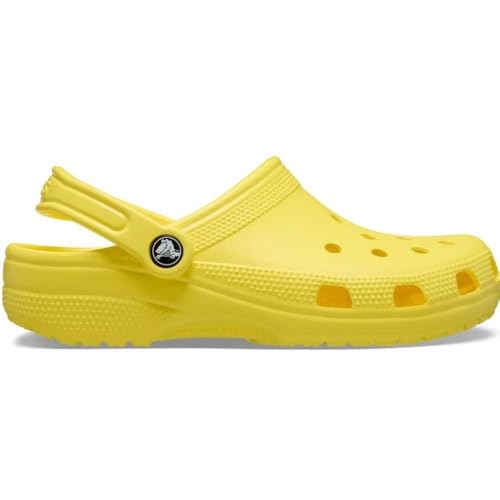 Image of Crocs Unisex Adult Classic Clog 10001-77J Yellow M9W11