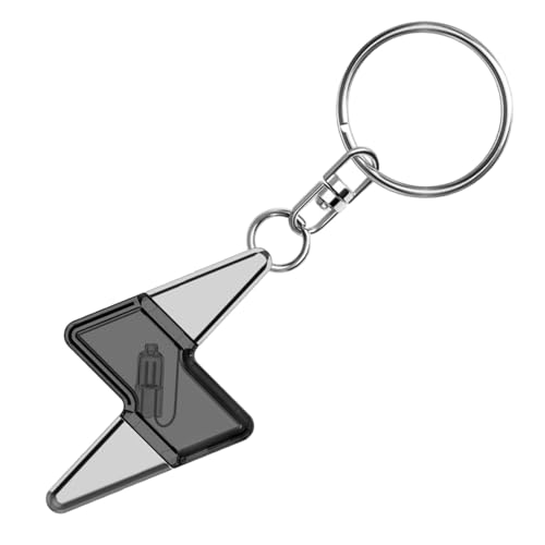 Llavero de descarga antiestática - Llavero con hebilla de protección contra rayos, llavero de eliminación de descarga estática | Llavero contra descarga estática, accesorio secundario.