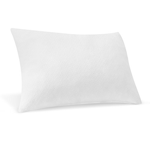 Zen Bamboo Shredded Memory Foam Pillow - Premium CertiPUR-US Memory Foam Pillow with Adjustable Loft and Washable Bamboo Cover - King