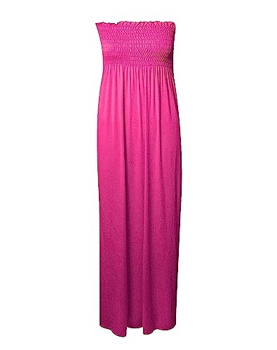 WICKEDFASHIONS123 Damen Bandeau-Kleid,...