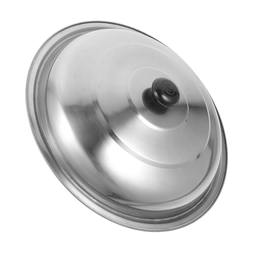 GLEAVI Inoxidable para Sartén de Cubierta Alta para Olla de Limpiar Accesorio Práctico para Utensilios de Cocina
